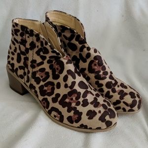 Leopard Booties